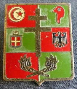 Insigne Service des Essences – 1re Armée Rhin Danube – métal peint – REF 5983 - Picture 1 of 2