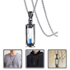  Hourglass Necklace Mens Choker Necklaces for Pendant Jewelry