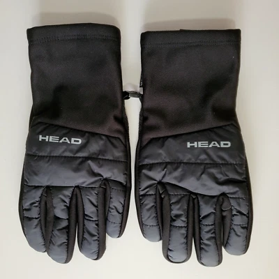 Head  Gloves Black UniSex Small Sensatec Insulated Gripper Wrist Winter Snow - Image 1 of 4