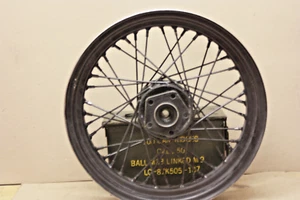 Vintage Harley DUAL FLANGE Wheel Rim 16" X 3.50" - Foto 1 di 6