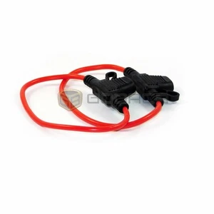 2x Connector In Line Mini Fuse Holders Fuse base 14 Gauge - Bild 1 von 1