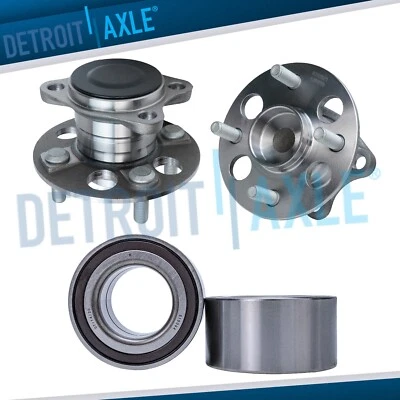 Cojinete de rueda delantera + cojinete de cubo trasero para Toyota Yaris 2006 2007 Foto 1 de 4