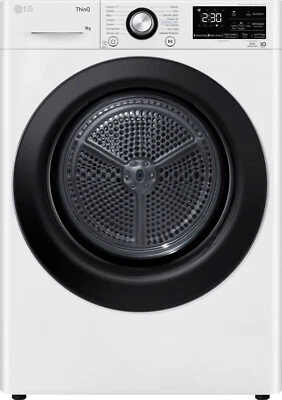 Lg Asciugatrice 9 Kg Classe A+++ con Pompa di calore 69 cm con Wifi RH90V9AVBN - Immagine 1 di 4