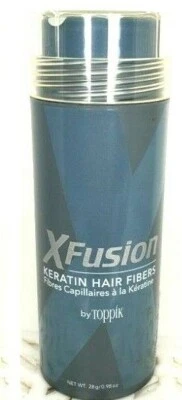  Toppik XFUSION FIBRAS CAPILARES DE QUERATINA rubio medio 0,98 oz (808) Foto 1 de 2