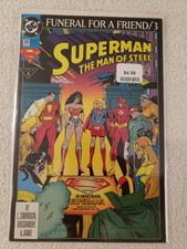 Superman: The Man of Steel #20 (Feb 1993, DC); Funeral For a Friend #3, NM