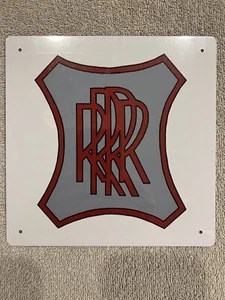 Pennsylvania Railroad - PRR -  Railway Train Metal Sign New 8"x 8" - Picture 1 of 3