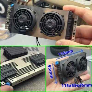 Ventola di raffreddamento per 1/10 RC Crawler Car Traxxas Short Card Defender Axial RC4WD - Foto 1 di 6