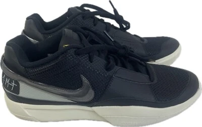 Nike Men's Size 11.5 Ja 1 Ain't Ducking No Smoke Black Basketball  DR8785-002 - Image 1 of 4