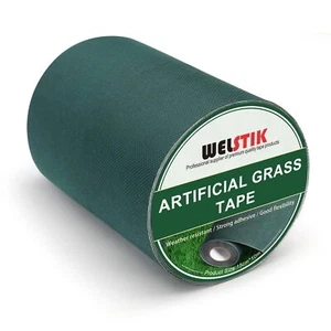 Green Turf Tape 6"x33' Artificial Grass Tape for Jointing Fixing Lawn Mat Rug - Picture 1 of 7