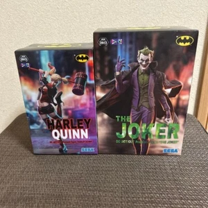 DC Batman Joker Harley Quinn ACT/CUT Premium Figure Set SEGA New Japan FS - Picture 1 of 6