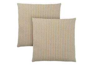 Pillows, Set Of 2, 18 X 18 Square, Insert Included, Decorative Throw, Accent, So - Picture 1 of 5