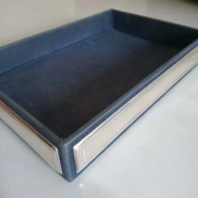 Vuotatasche velluto argento vuota tasche svuotatasche svuota portaoggetti porta  - Immagine 1 di 4