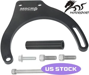  Aluminum Alternator Bracket Adjustable LWP Low Mount for  Chevy  Passenger Side - Picture 1 of 6