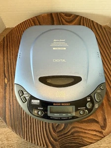Reproductor de CD programable con sonido Lenoxx azul vintage 2000 CD-51 ¡probado funciona! - Imagen 1 de 10