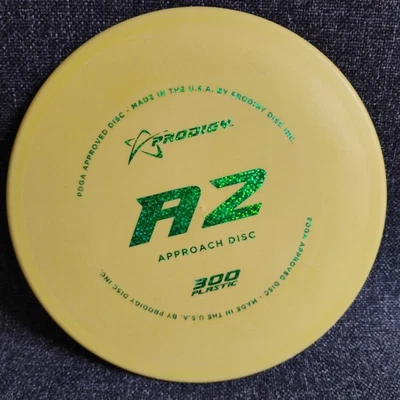 New Prodigy 300 A2  Yellow 171g Approach Disc Golf Disc - Image 1 of 4