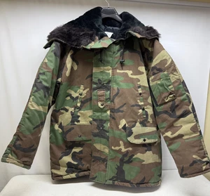 Dakota Outerwear Parka Woodland Camouflage 4308 WDL Military Herren XL lang - Bild 1 von 10