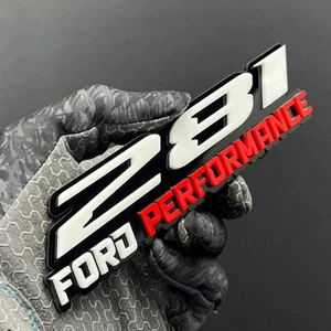1PC 281 FORD PERFORMANCE Emblem – Custom Acrylic Fender or Tailgate Badge - Picture 1 of 11