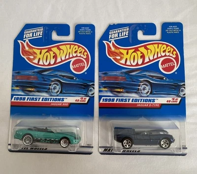 Hot Wheels 1998 First Editions Jaguar D-type & Jaguar XK8 - Image 1 of 4
