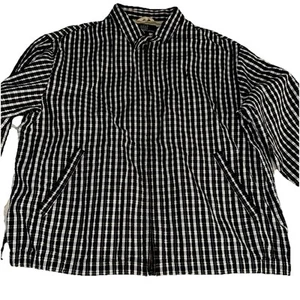 Vintage Polo Ralph Lauren Mens Check Plaid Harrington Lined Coat Jacket Size XL - Picture 1 of 8