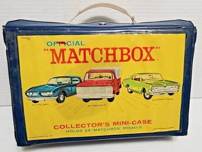 MATCHBOX LESNEY COLLECTOR'S MINI-CASE WITH 24 VEHICLES - Image 1 of 4