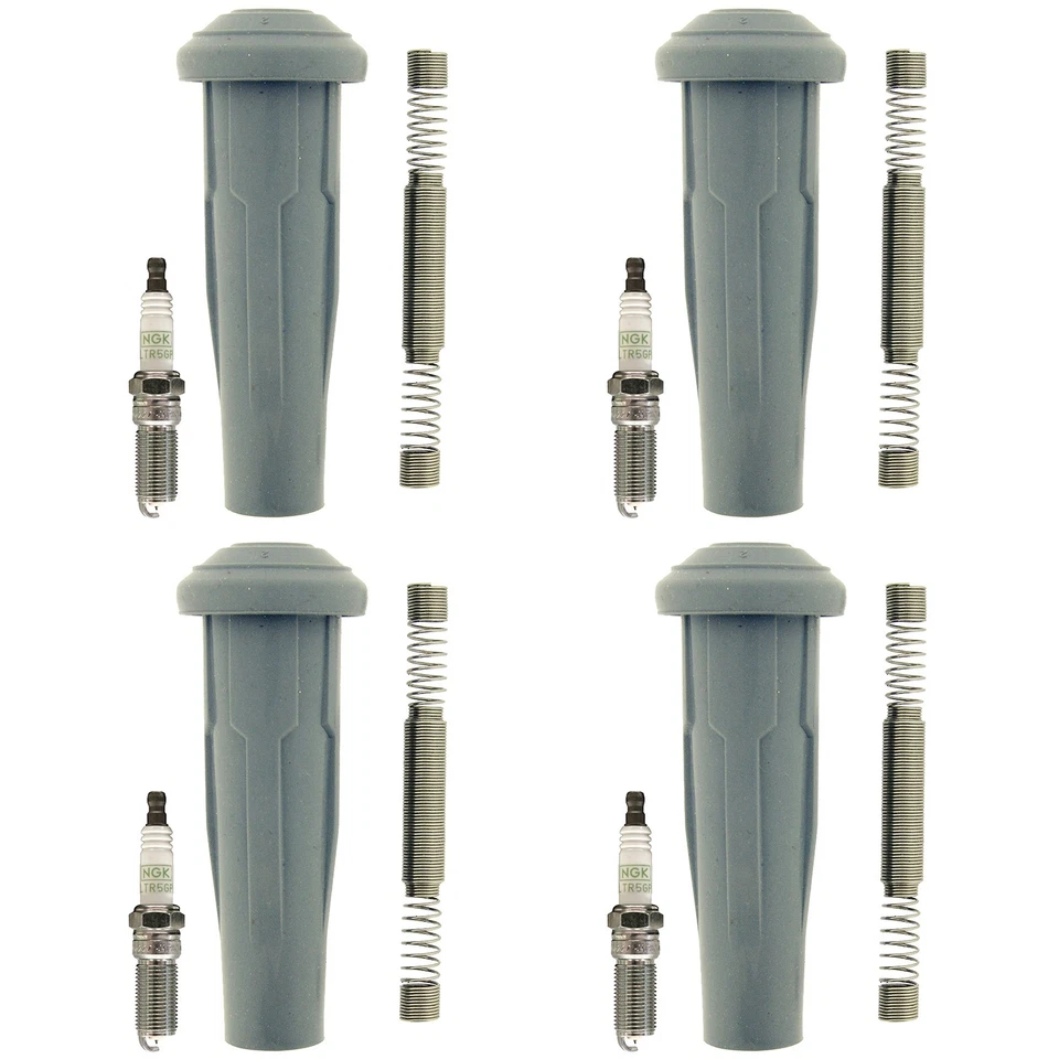 Kit de 4 botas bobinas NGK 4 G-Power Platinum bujías para Ford C-Max Escape Fusion Foto 1 de 1