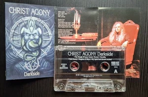 Christ Agony – Darkside 1997 MC Cassette - Picture 1 of 2