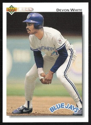 1992 Upper Deck Devon White Toronto Blue Jays #352 - Image 1 of 2