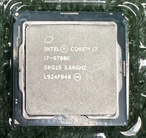 Intel Core i7-9700K 3.6GHZ 8 Core SRELT Desktop CPU USED TESTED FREE SHIPPING - Bild 1 von 2