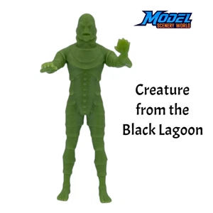 Creature Black Lagoon stehend - HO Scale - grün - Bild 1 von 4