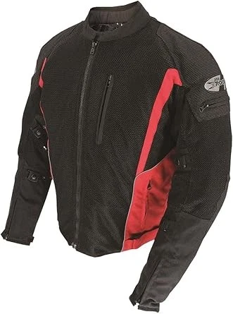 Chaqueta analógica Joe Rocket roja/negra talla mediana Foto 1 de 1