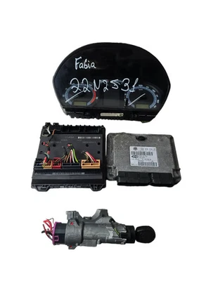 Skoda Fabia I 6Y2 Unità Controllo Motore Set 036906034JE - Immagine 1 di 4