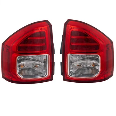 Pair LED Tail Light For 2011-2013 Jeep Compass RH LH 5182542AC, CH2801197 - Image 1 of 4