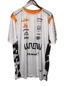 Indycar Shirt Herren XL Trikot Pato O’Ward Arrow McLaren weiß orange UPF 50 - Bild 1 von 13