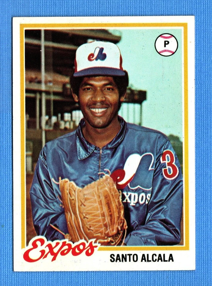 1978 Topps #321 Santo Alcala EXMT+ Expos - Image 1 of 1