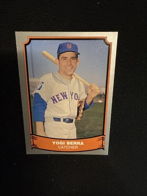 Tarjeta coleccionable Yogi Berra 1988 LEYENDAS DEL BÉISBOL Mets de Nueva York Pacífico #53 Foto 1 de 4