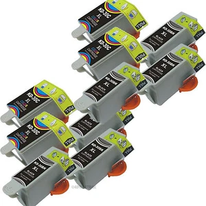 *10 Pk NEW 30xl Black & Color Ink Fits Kodak 30XL 30 Hero 2.2 Hero 3.1 Hero 5.1 - Picture 1 of 1