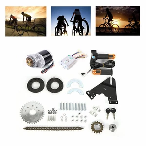 36V 350W EBike Brush Motor For Left Chain Drive  Electric Bike Conversion Kit - Picture 1 of 15