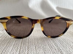 ELLEN TRACY Vintage Sunglasses Tortoiseshell D14-81-2 Made In Italy
