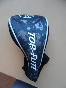 Top Flite 3 Wood Club Cover Golf Wood Headcover Blue Camo - Picture 1 of 6