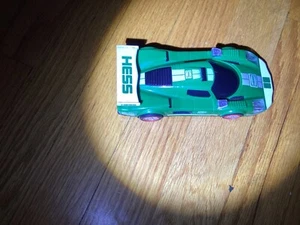 sports car Hess toy car green winds up fast 1/32 size used - Picture 1 of 6