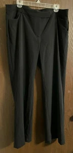 Attention Womens Black Dress Pants Slacks Size 16 -NWT - Picture 1 of 2