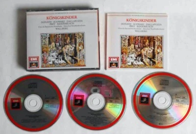 3 CD Box Humperdinck: Königskinder - Donath Dallapozza (EMI) - Bild 1 von 2