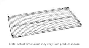 Metro Super Erecta 1442NS Estante de Alambre Industrial, Acero Inoxidable Pulido, 14" - Imagen 1 de 1