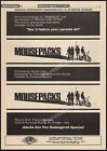MOUSEPACKS_/_OVER THE EDGE__Original 1978 Trade AD / poster__MATT DILLON_Ramones