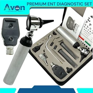 ORIGINAL Professional 2.5V ENT Diagnostic OTOSCOPE Set,Ophthalmoscope, Otoscope - Picture 1 of 12