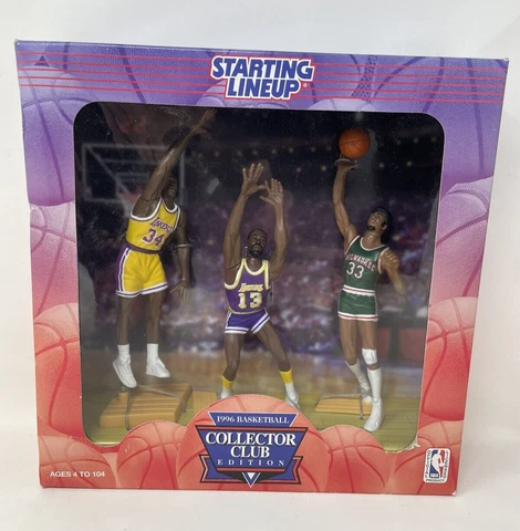 1996 Starting Lineup Collector Club Edition Centers of the NBA SHAQ/WILT/KAREEM Cover