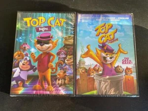 2 GREAT CHILDRENS DVD MOVIES TOP CAT THE MOVIE & TOP CAT BEGINS NEW & SEALED - Bild 1 von 1