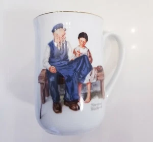 Norman Rockwell Tasse Leuchtturm Keepers Tochter 1982 Vintage  - Bild 1 von 6