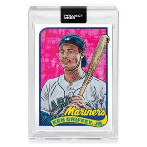 KEN GRIFFEY JR. Topps Project 2020 #211 by Blake Jamieson *Free Shipping* - Picture 1 of 2