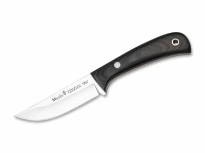 Cuchillo de caza Muela Terrier 9M Micarta Dark Waidmesser cuchillo de exterior ✔️ 02MU161 - Imagen 1 de 2